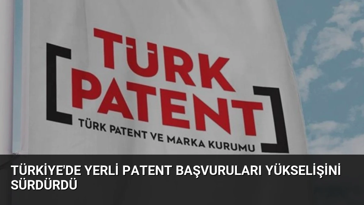 Türkiye’de Yerli Patent Başvuruları Yükselişini Sürdürdü