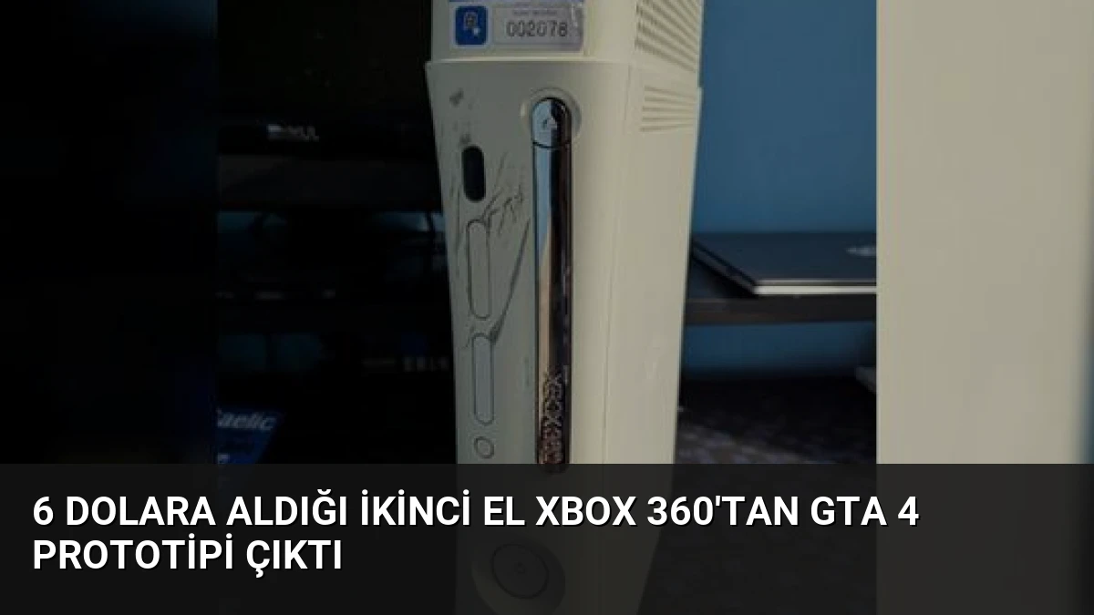 6 Dolara Aldığı İkinci El Xbox 360’tan GTA 4 Prototipi Çıktı