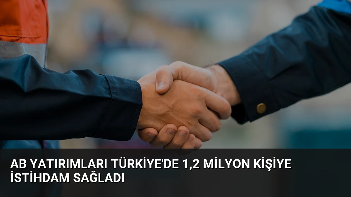 AB Yatırımları Türkiye’de 1,2 Milyon Kişiye İstihdam Sağladı