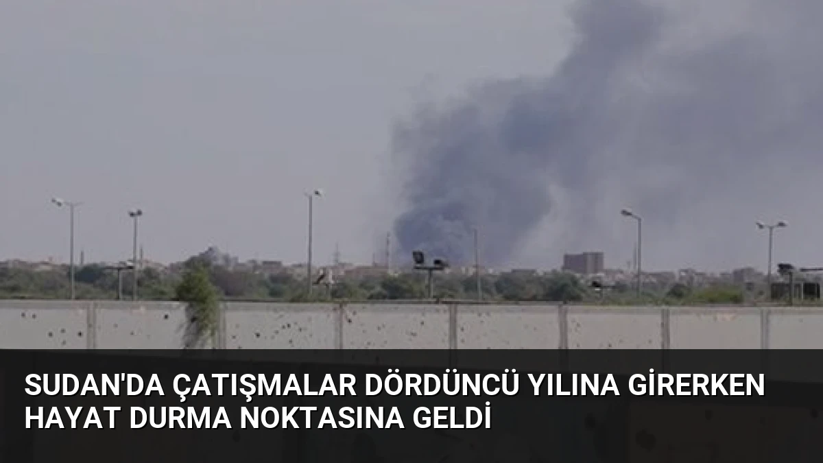 Sudan’da Çatışmalar Dördüncü Yılına Girerken Hayat Durma Noktasına Geldi