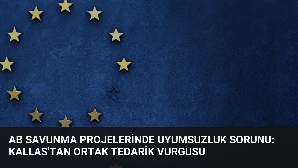 AB Savunma Projelerinde Uyumsuzluk Sorunu: Kallas’tan Ortak Tedarik Vurgusu
