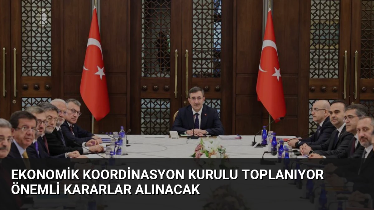 Ekonomik Koordinasyon Kurulu Toplanıyor Önemli Kararlar Alınacak