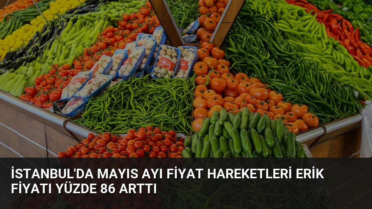 İstanbul’da Mayıs Ayı Fiyat Hareketleri Erik Fiyatı Yüzde 86 Arttı