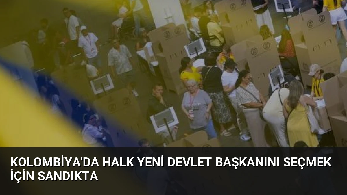 Kolombiya’da Halk Yeni Devlet Başkanını Seçmek İçin Sandıkta